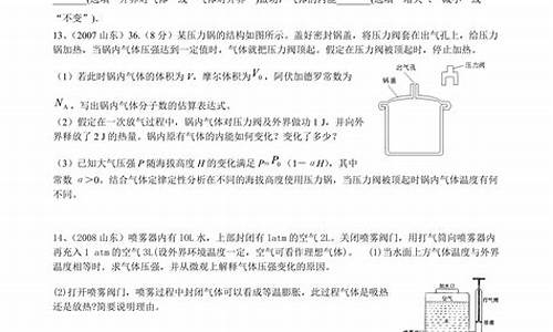 高考热学知识点,高三热学知识点