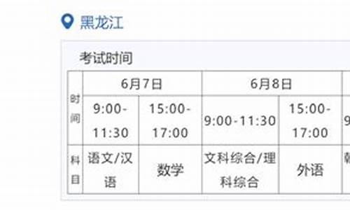 黑龙江高考成绩公布时间6月25日几点-黑龙江高考成绩时间公布